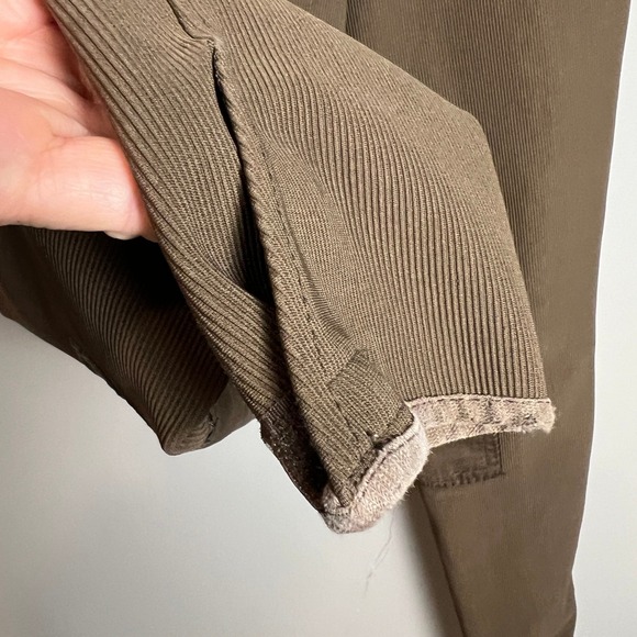 TuffriderTailored Equestrian Breeches Chocolate Brown Size 28 Long Riding Pants - Picture 7 of 14